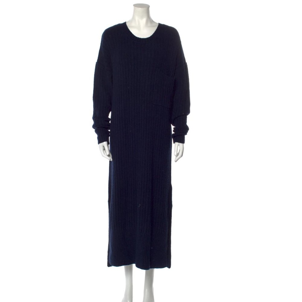 PISTOLA Crew Neck Long Dress Size: M